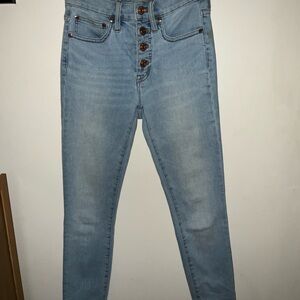 J. Crew High Rise Light Blue Jeans